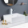 Premium Vitreous Countertop Wash Basins That Is Double-Fired And Glazed