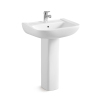 Bathroom Sinks for Small Bathrooms with Floor Pedestal