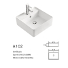 Wash Basin Ceramic Sanitary Ware Bathroom Sink