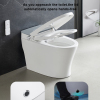 Luxury Modern Style Pure Ceramic Smart Toilet Intelligent